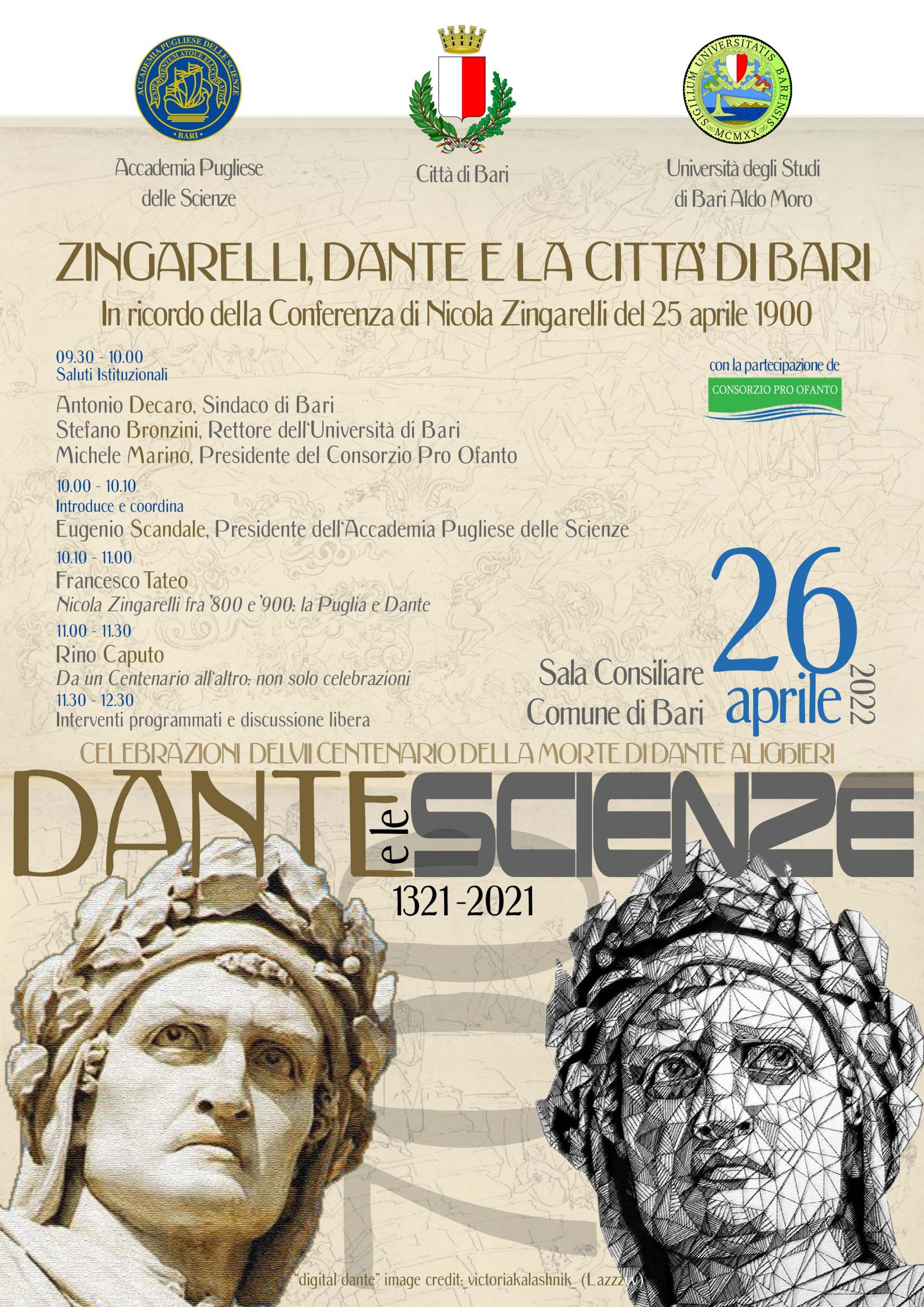 Dante e Zingarelli, 26 aprile 2022