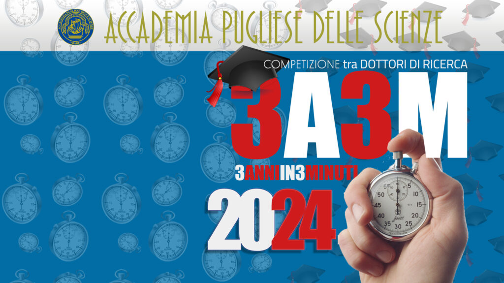 3a3m competizione tra dottori di ricerca 2024 - Accademia pugliese delle Scienze