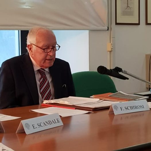 Fernando Schirosi - Vice Presidente Accademia pugliese delle Scienze