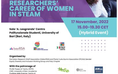 Gender gap and barriers to researchers’ career of woman in steam
