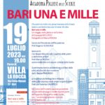 BARI UNA E MILLE – 19 luglio 2023 – Presentazione Guida
