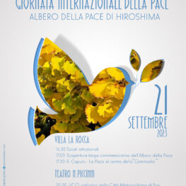 Giornata internazionale della pace a Bari - Gingko Biloba - Accademia Pugliese delle Scienze