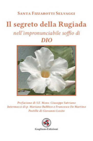 Il Segreto della Rugiada – Presentazione 10 novembre 2023 – Accademia Pugliese delle Scienze Il Segreto della Rugiada – Presentazione 10 novembre 2023 – Accademia Pugliese delle Scienze